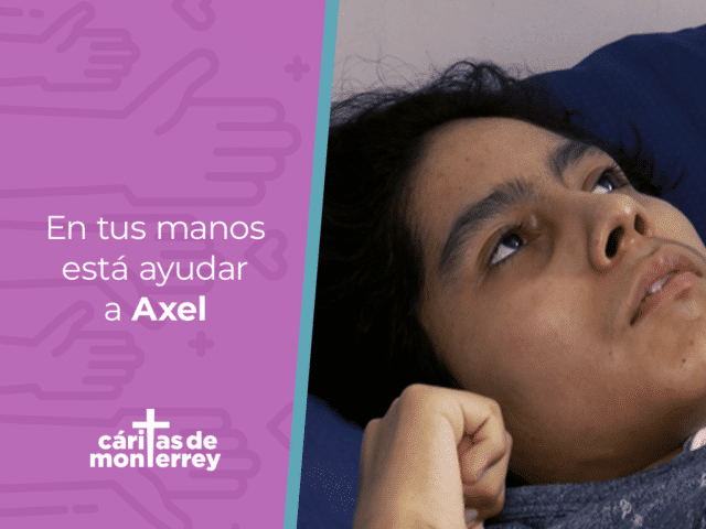 Contribuye con un donativo para adquirir el material de curación que Axel necesita