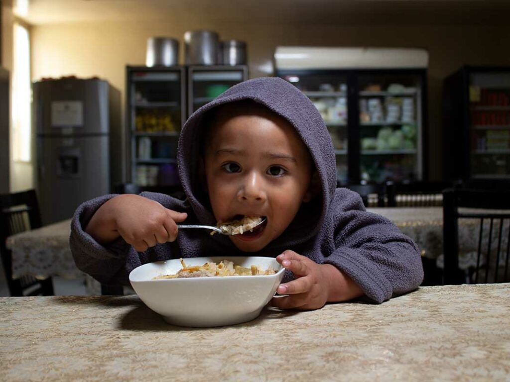 Acciones para luchar contra el hambre en Nuevo León.